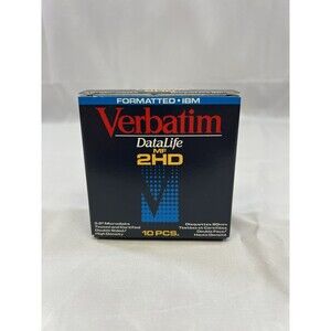 Verbatim DataLife MF 2HD 3.5” Disks